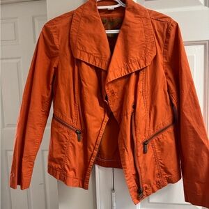 Orange Women's Jacket MK 100% Cotton